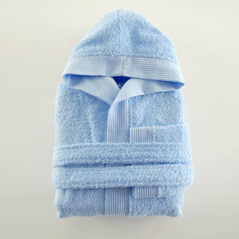Μπουρνούζι Παιδικό Twist Light Blue - Rythmos