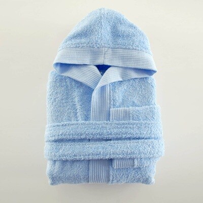 Μπουρνούζι Παιδικό Twist Light Blue - Rythmos