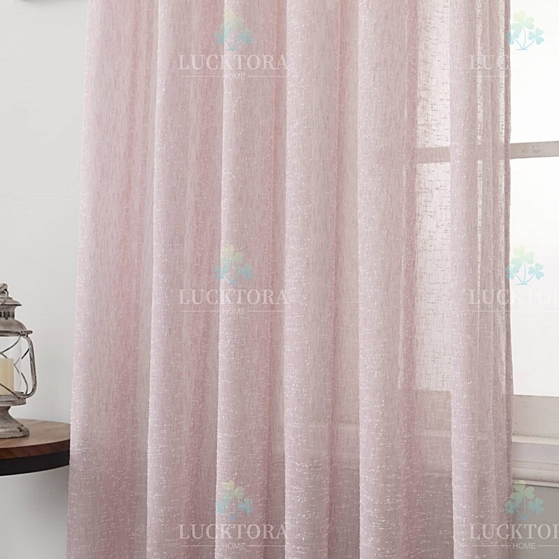 Κουρτίνα με Τρέσα 270Χ290 εκ. 6023-47 Ροζ