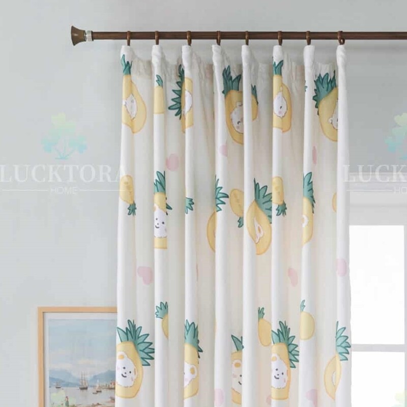 Κουρτίνα με Τρέσα 270Χ280 εκ. 6001 Κίτρινο