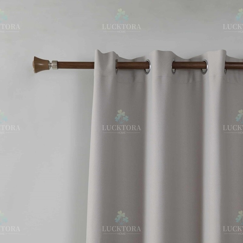 Κουρτίνα με Κρίκο BLACKOUT 140Χ265 εκ. AD9027-5 Γκρι