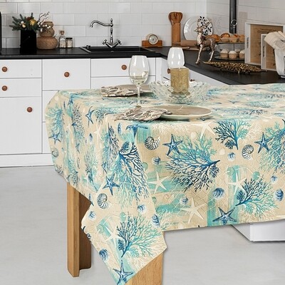 Τραπεζομάντηλο Λονέτα 140Χ180εκ. Ocean - Ilis Home
