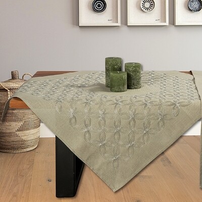 Καρέ Κέντημα 0884 Γκρι - Ilis Home