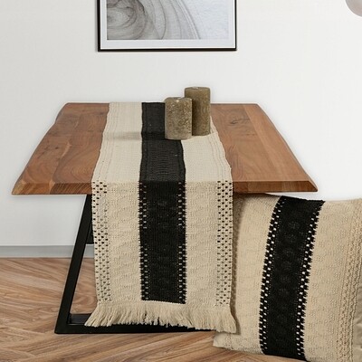 Τραβέρσα Ζακάρ 330100 Μαύρο - Ilis Home