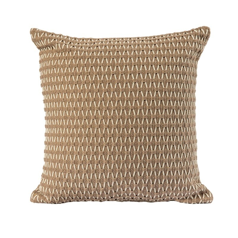 Μαξιλαροθήκη Ζακάρ 780100 Καφέ - Ilis Home