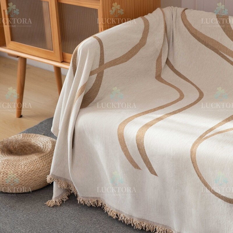 Σετ Ριχτάρια Διθέσιο &amp; Τριθέσιο C8-4 Beige - Home Classic