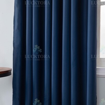 Κουρτίνα με Κρίκο 140Χ265 εκ. AD6038-20 Μπλε