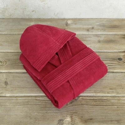 Μπουρνούζι Velour Zen Happy Red - Nima Home