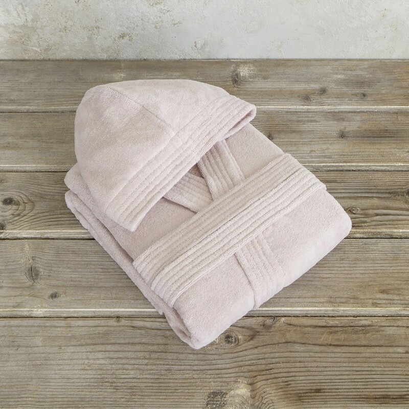 Μπουρνούζι Velour Zen Powder Pink - Nima Home