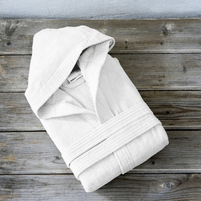 Μπουρνούζι Velour Zen White - Nima Home