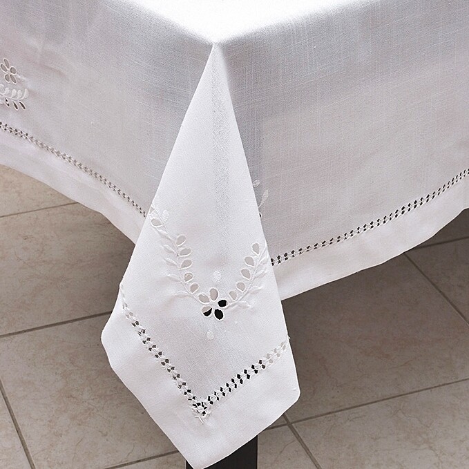 Τραπεζομάντηλο 160Χ260 εκ. Κέντημα-Αζούρ 80338 - Ilis Home