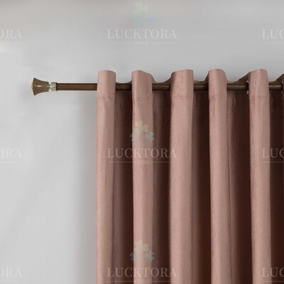 Κουρτίνα με Κρίκο 270Χ255 εκ. A8035-2 Κεραμιδί