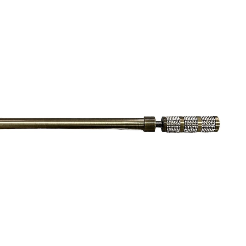 Κουρτινόξυλο Μονό Λεπτό 160 εκ.-300 εκ. 19mm SZ1-19B Χρυσό