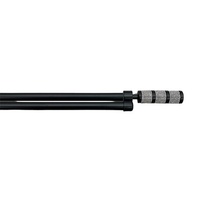 Κουρτινόξυλο Διπλό Λεπτό 160 εκ.-300 εκ. 19mm SZ2-19B Μαύρο