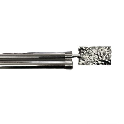 Κουρτινόξυλο Διπλό Λεπτό 160 εκ.-300 εκ. 19mm SP2-19B Ασημί