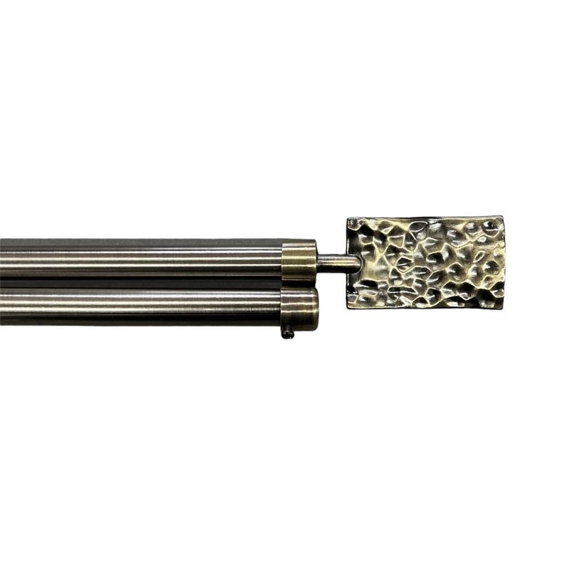 Κουρτινόξυλο Διπλό Λεπτό 160 εκ.-300 εκ. 19mm SP2-19B Χρυσό