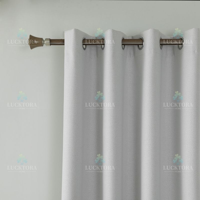 Κουρτίνα με Κρίκο BLACKOUT 140Χ265 εκ. AD6010-1 Πάγου
