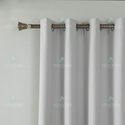 Κουρτίνα με Κρίκο BLACKOUT 140Χ265 εκ. AD6010-1 Πάγου