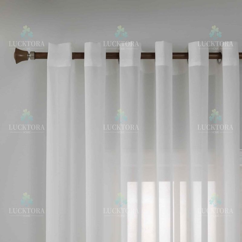 Κουρτίνα με Κρίκο ΒΟΥΑΛ 140Χ270 εκ. AD6030-5 Πάγου