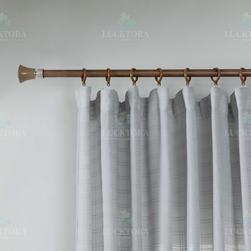Κουρτίνα με Τρέσα 270Χ280 εκ. 6779-11 Ανοιχτό Γκρι