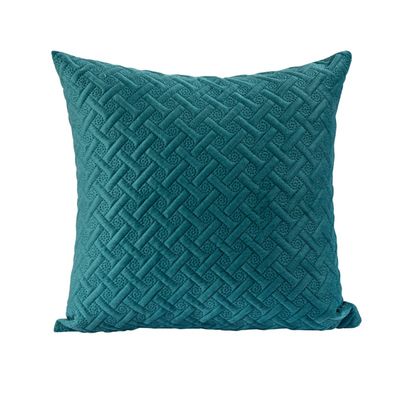 Μαξιλαροθήκη Ζακάρ 186090-1 Πετρόλ - Ilis Home