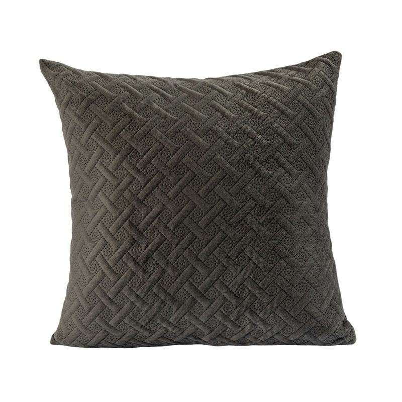 Μαξιλαροθήκη Ζακάρ 186090-4 Γκρι - Ilis Home