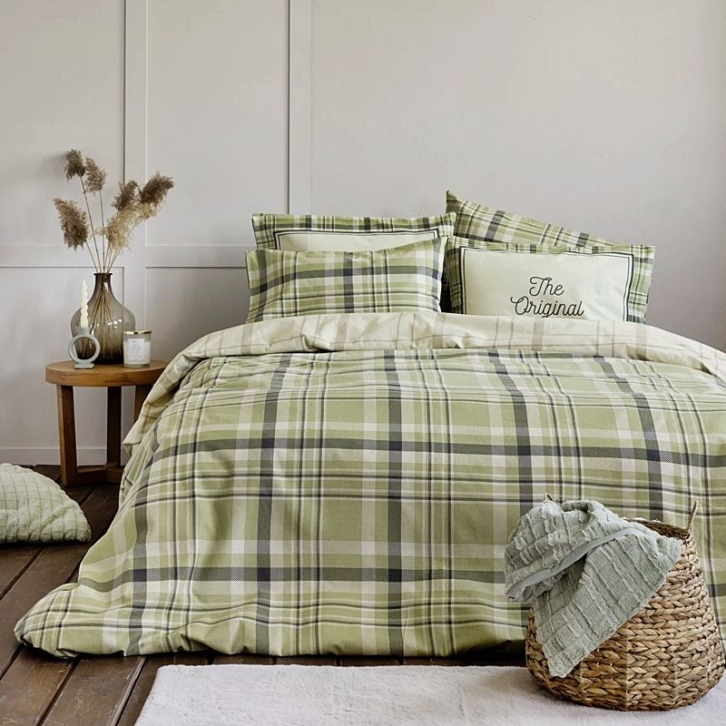 Σετ Παπλωματοθήκη Flanel Υπέρδιπλη Original - Nima Home