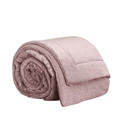 Κουβερτο-Πάπλωμα Υπέρδιπλο Nuan Powder Pink - Nima Home
