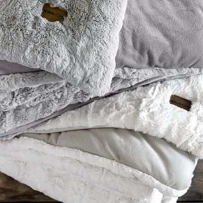 Κουβερτο-Πάπλωμα Μονό Velure Light Gray - Nima Home