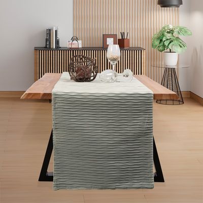 Τραβέρσα Βελουτέ 40Χ170 εκ. 0668 Γκρι - Ilis Home