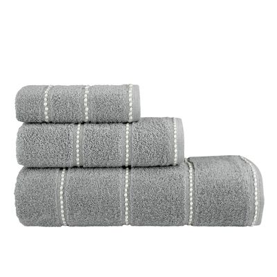Σετ 3 τεμ. Πετσέτες Prestige Medium Gray - Nima Home