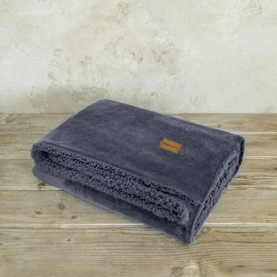 Κουβέρτα/Ριχτάρι Καναπέ Nuan Dark Gray - Nima Home