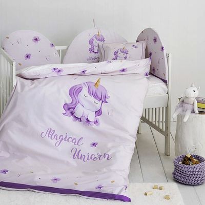 Σετ Σεντόνια Λίκνου Magical Unicorn - Nima Home