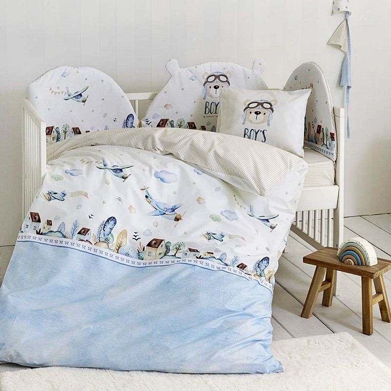 Κουβερλί Κούνιας Boy&#39;s World - Nima Home