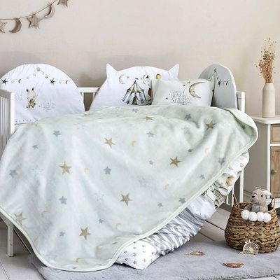 Κουβέρτα Βελουτέ Λίκνου Baby Circus - Nima Home