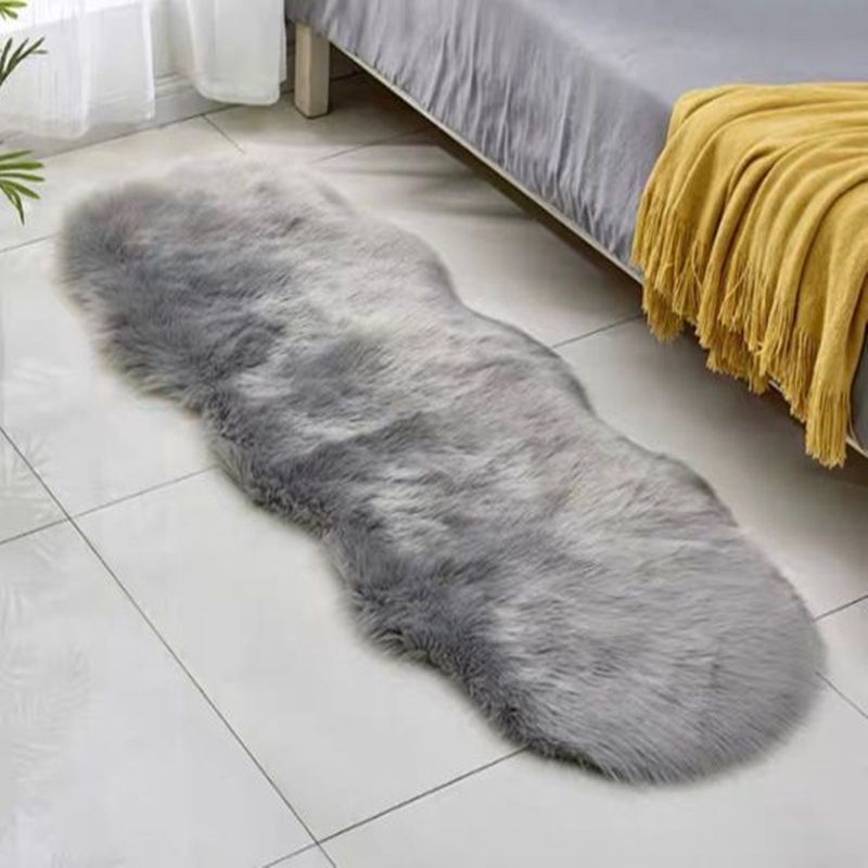 Χαλάκι Γούνινο Zic-Zac FU150 Light Gray 60X150 εκ. - Home Classic