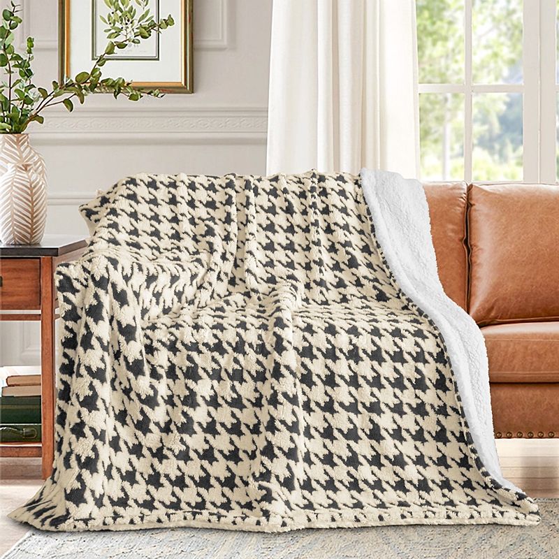 Κουβέρτα Velour Fleece-Sherpa QNG220 Υπέρδιπλη Μπλε - Home Classic