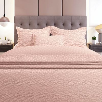 Σετ Σεντόνια Υπέρδιπλα Φανέλα 230Χ250 εκ. 2048 Pink - Sunshine