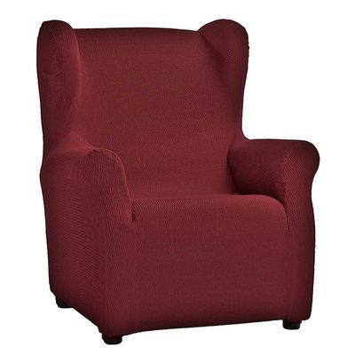 Κάλυμμα Μπερζέρας Λύκρα Ελαστικό Tunez Κόκκινο - McDecor