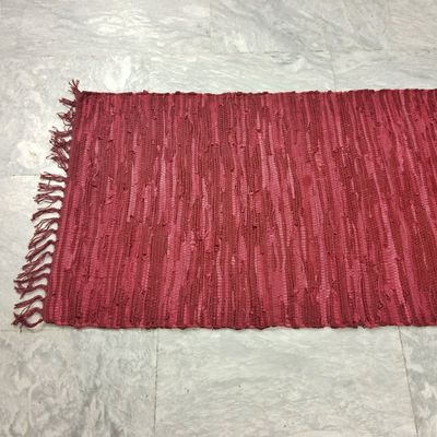 Χαλάκι Δερμάτινο Άκαυστο 70Χ140 εκ. Sidi Red - Sidirela