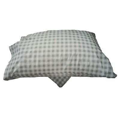 Σετ Σεντόνια Υπέρδιπλα με Λάστιχο Cotton 100% Karo Gray - Le Blanc