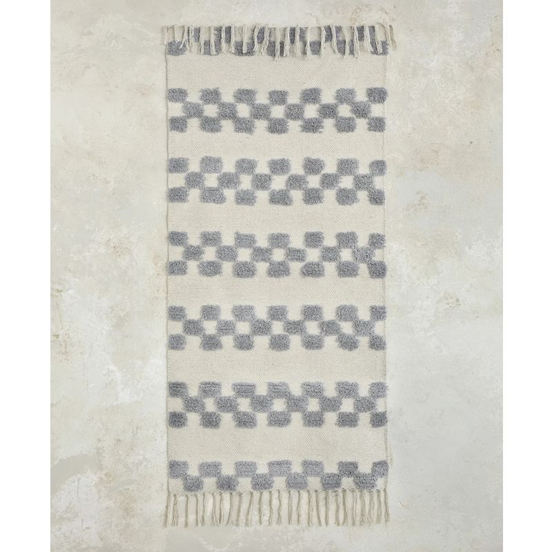 Χαλάκι Βαμβακερό 60Χ130 εκ. Lark Gray - Nima Home