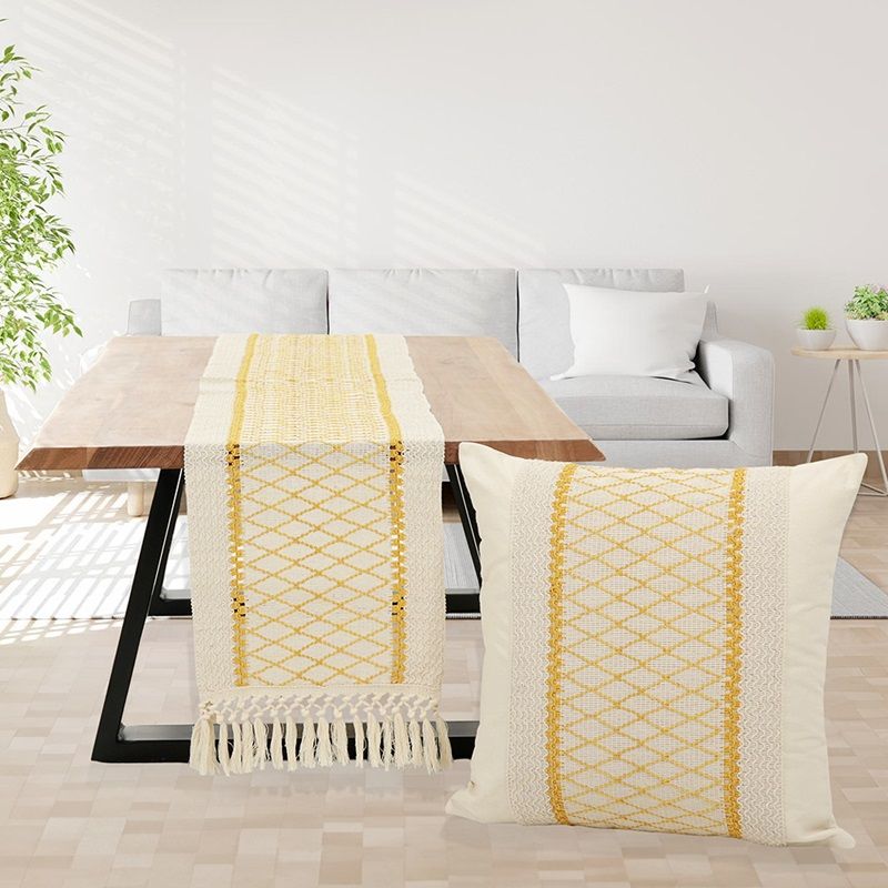 Τραβέρσα 33Χ170 εκ. Ζακάρ 440100 Κίτρινο - Ilis Home