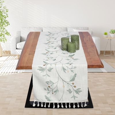 Τραβέρσα 40Χ170 εκ. Κέντημα Λινό 1051 - Ilis Home