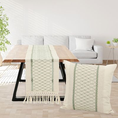 Τραβέρσα 33Χ170 εκ. Ζακάρ 440100 Μέντα - Ilis Home
