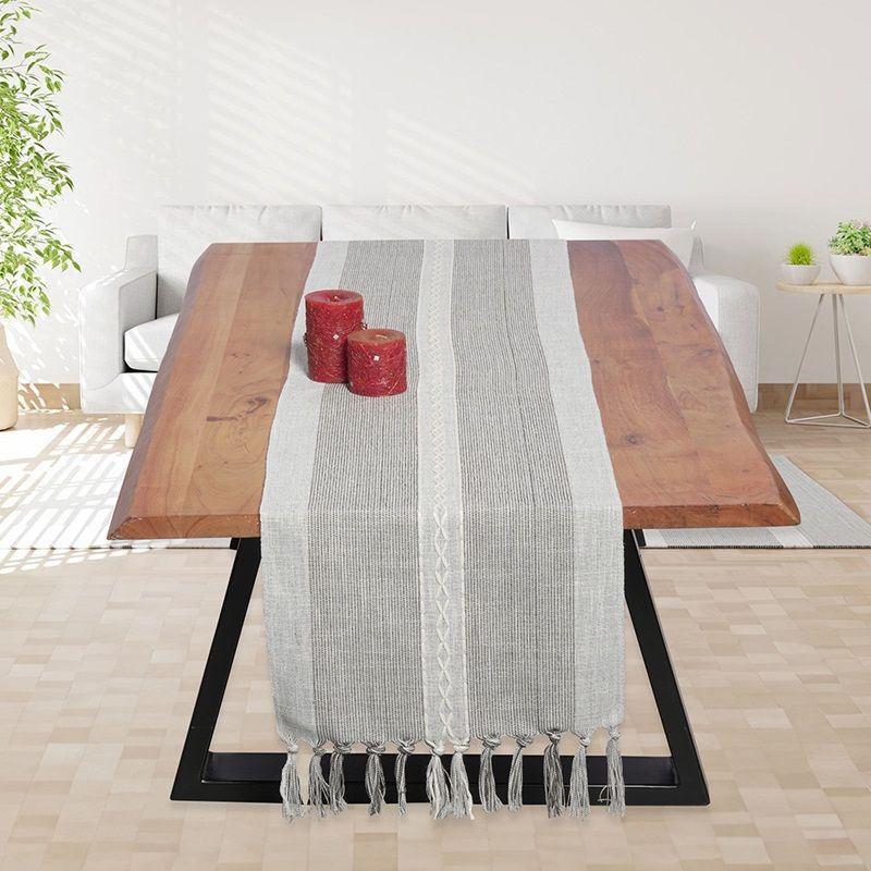 Τραβέρσα 33Χ170 εκ. Ζακάρ 609770 Γκρι - Ilis Home
