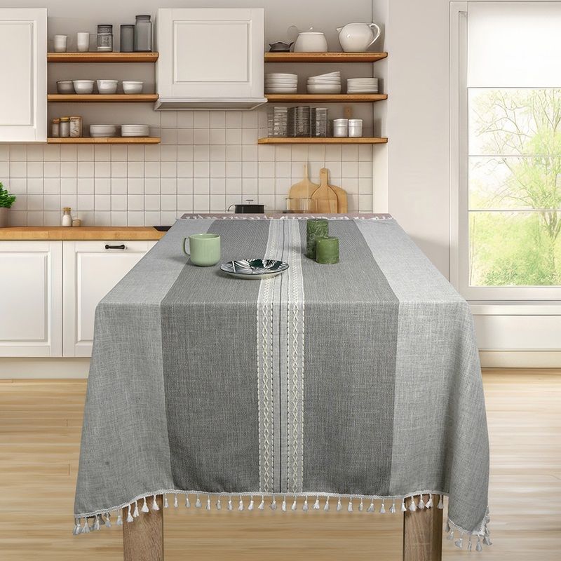 Τραπεζομάντηλο 140X180 εκ. Ζακάρ 609770 Γκρι - Ilis Home
