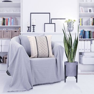 Ριχτάρι Μονοθέσιο 180Χ160 εκ. 4802 Γκρι - Ilis Home