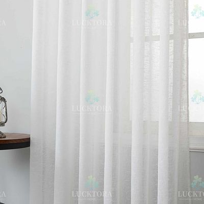 Κουρτίνα με Τρέσα 200Χ150 εκ. K6023-1 Λευκό