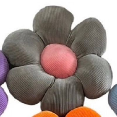 Μαξιλάρι με Γέμιση Daisy Gray 35 εκ.